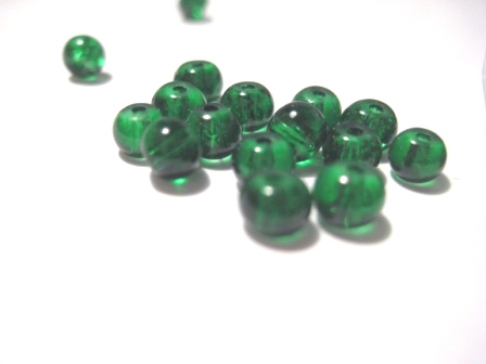 Crackle, 4mm green