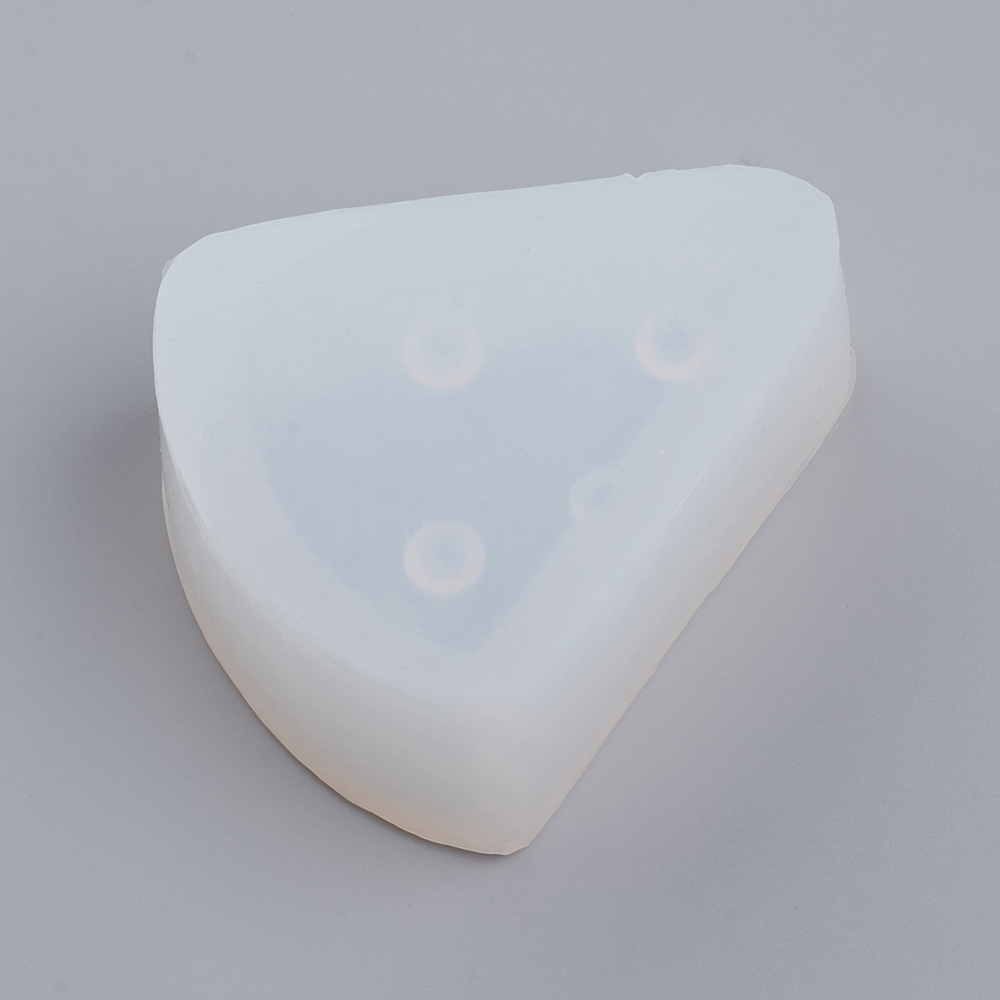 Silicone Resin Mold  Cheese  L,  73x59mm - 3
