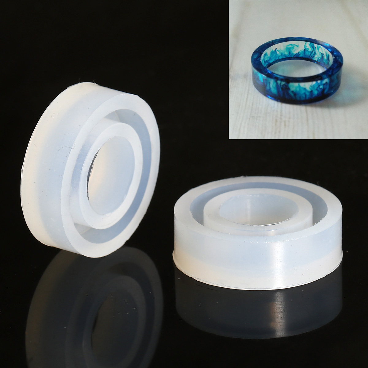 Resinform  i silikon - Ring 19mm
