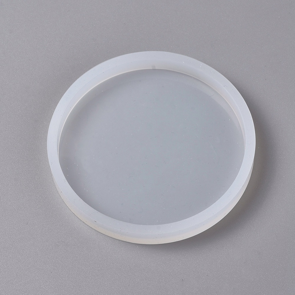 Gjutform  i silikon - Rund cirkel  80mm 