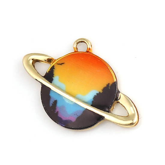 Charm  enameld  planet 