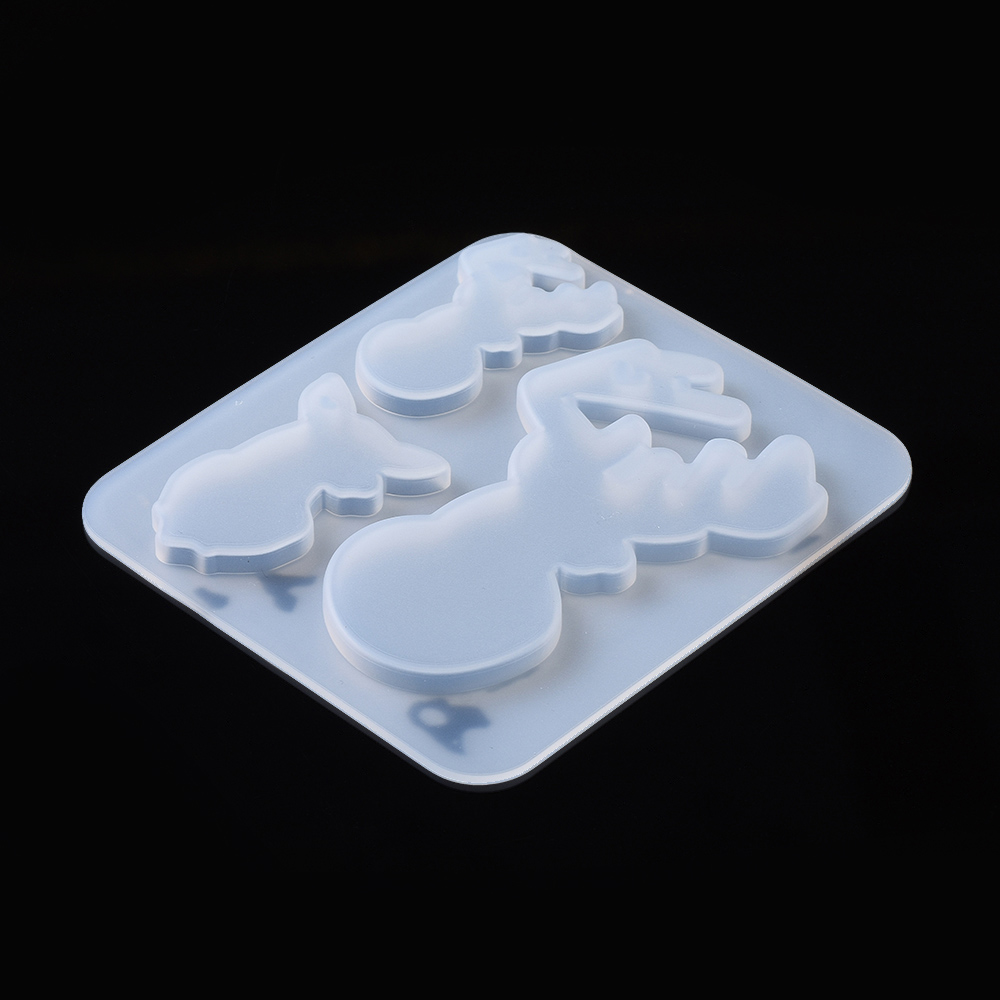 Silicone Resin Mold  Christmas Reindeer Horn Pendant  - 3