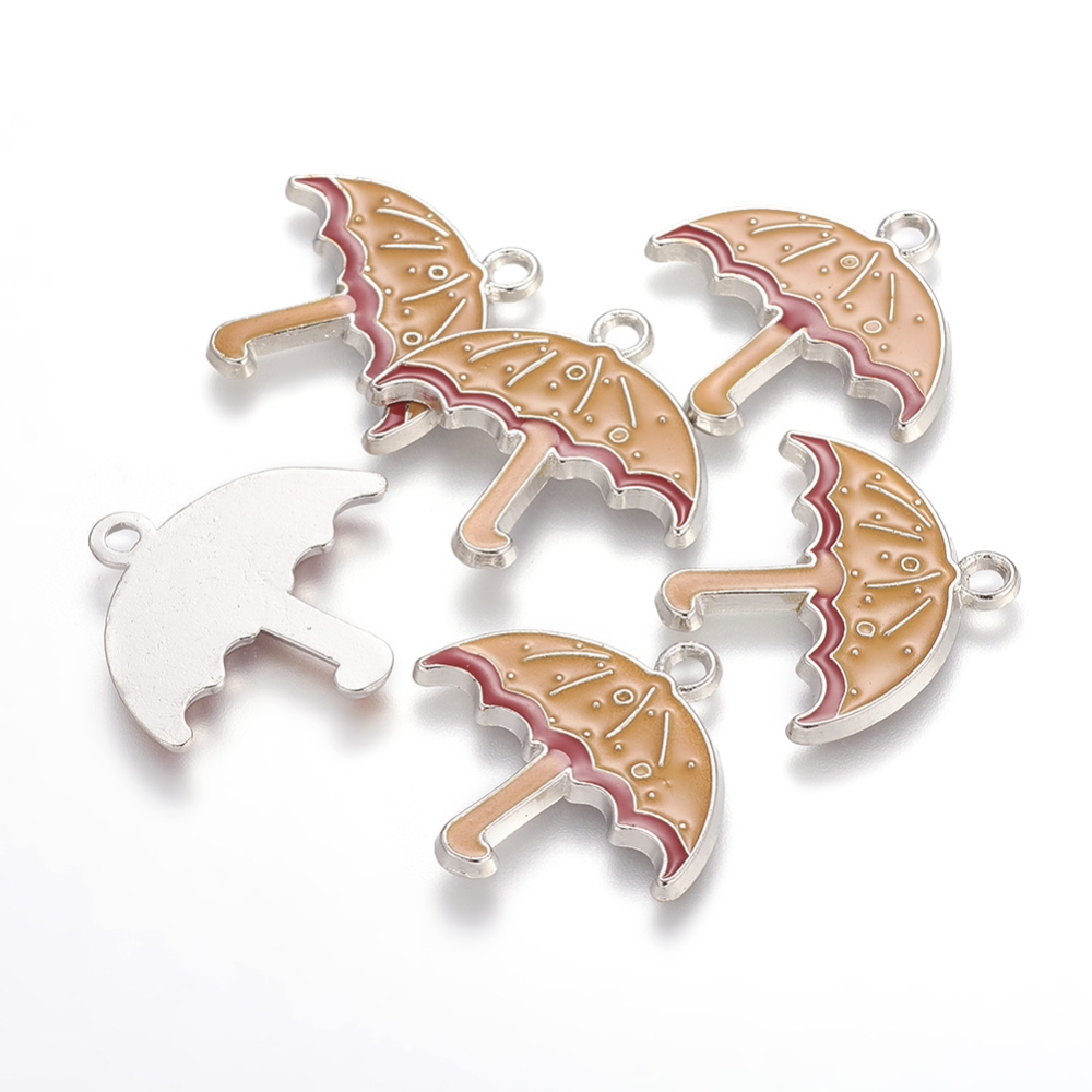 Charm -Enameld umbrella - 2