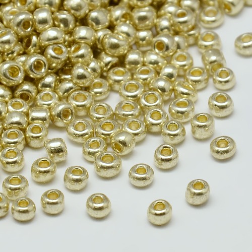 Seedbeads   kahkigold 8/0
