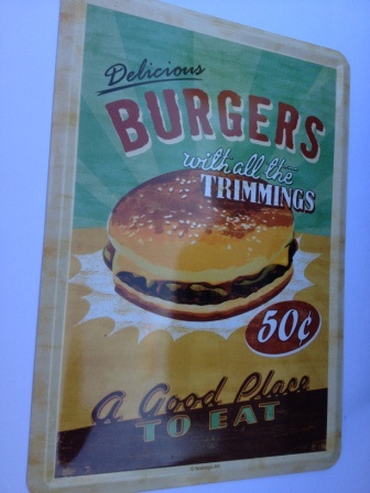 Plåtvykort , Burgers
