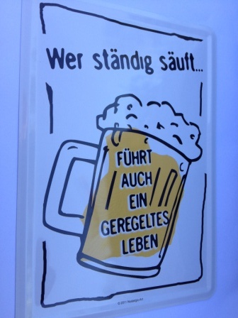 Plåtvykort , wer ständig...
