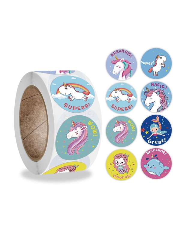 Etikett   Unicorn    20pcs