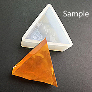 Silicone Resin Mold . Triangle 28mm - 2