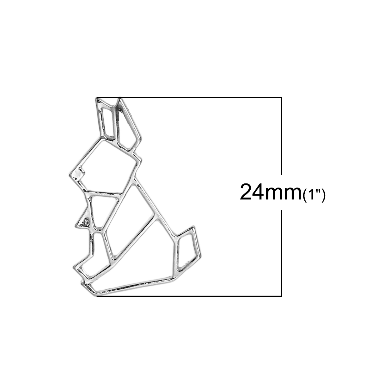 Charm - Origami Easter bunny