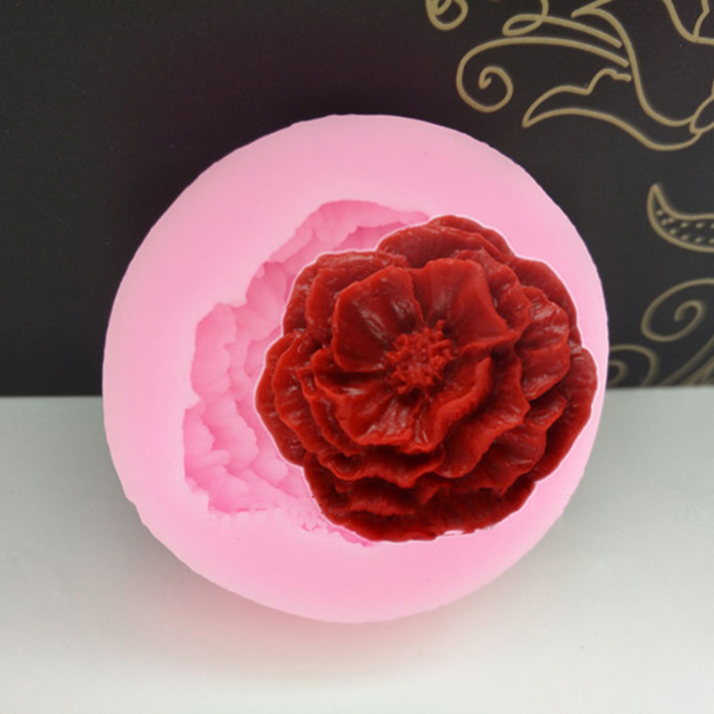 Silicone  mold- peony