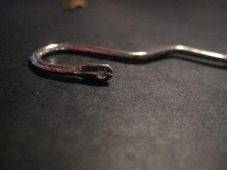 Bokmärke - silvpläterad metall, vågigt - 2