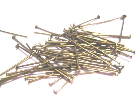 Hat Pins, Bronze 3cm