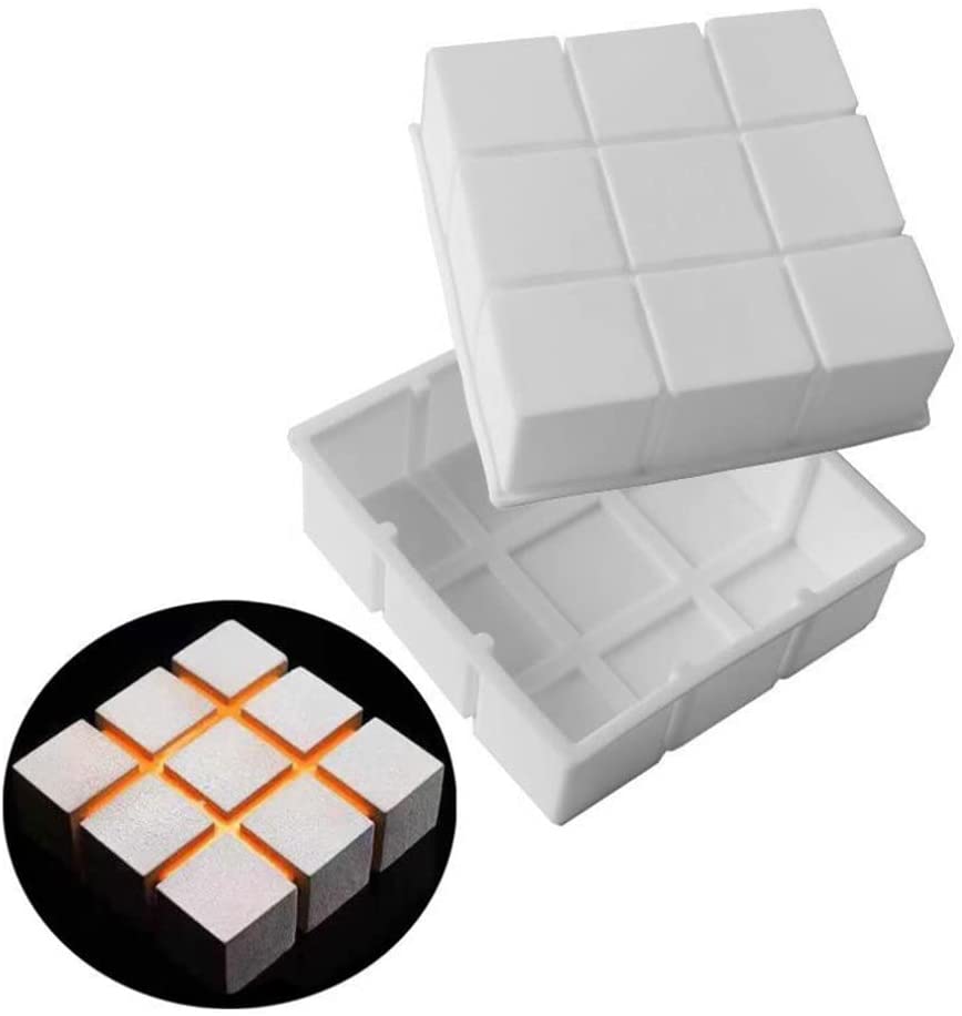 Silikonform- Cubic