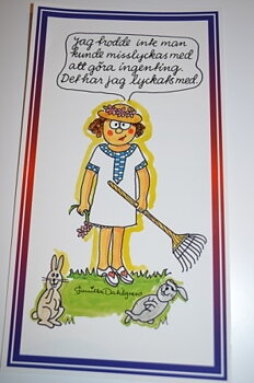 Postcards - Little Wife timber.