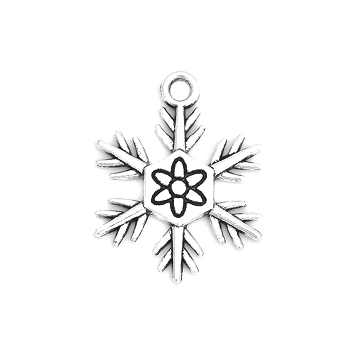 Charm   Snowflake silver