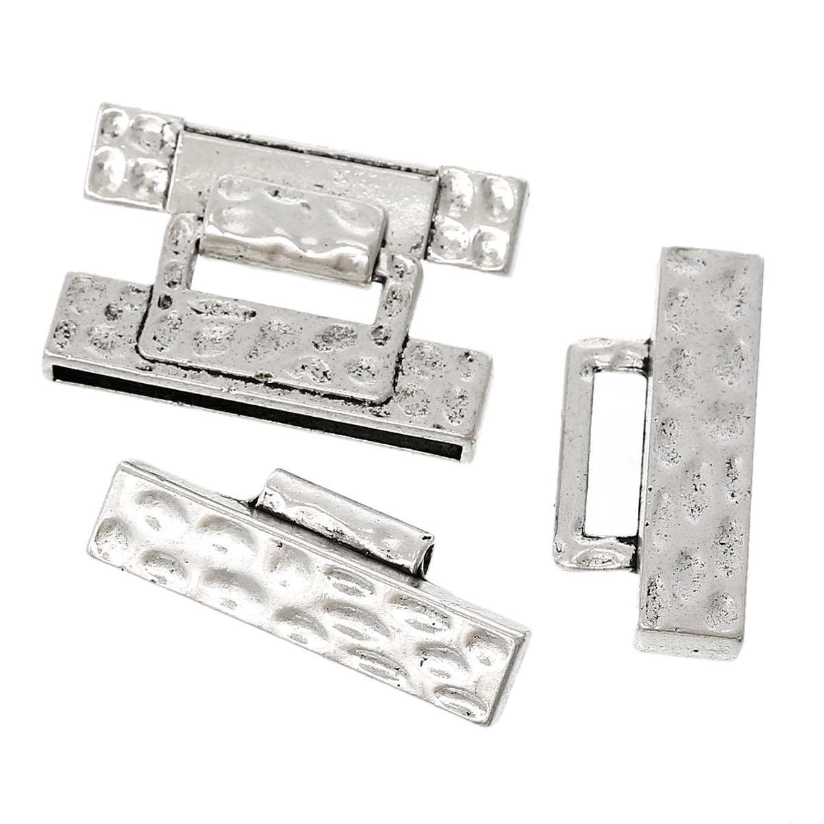 Hook clasp, hole28x2mm  - 2
