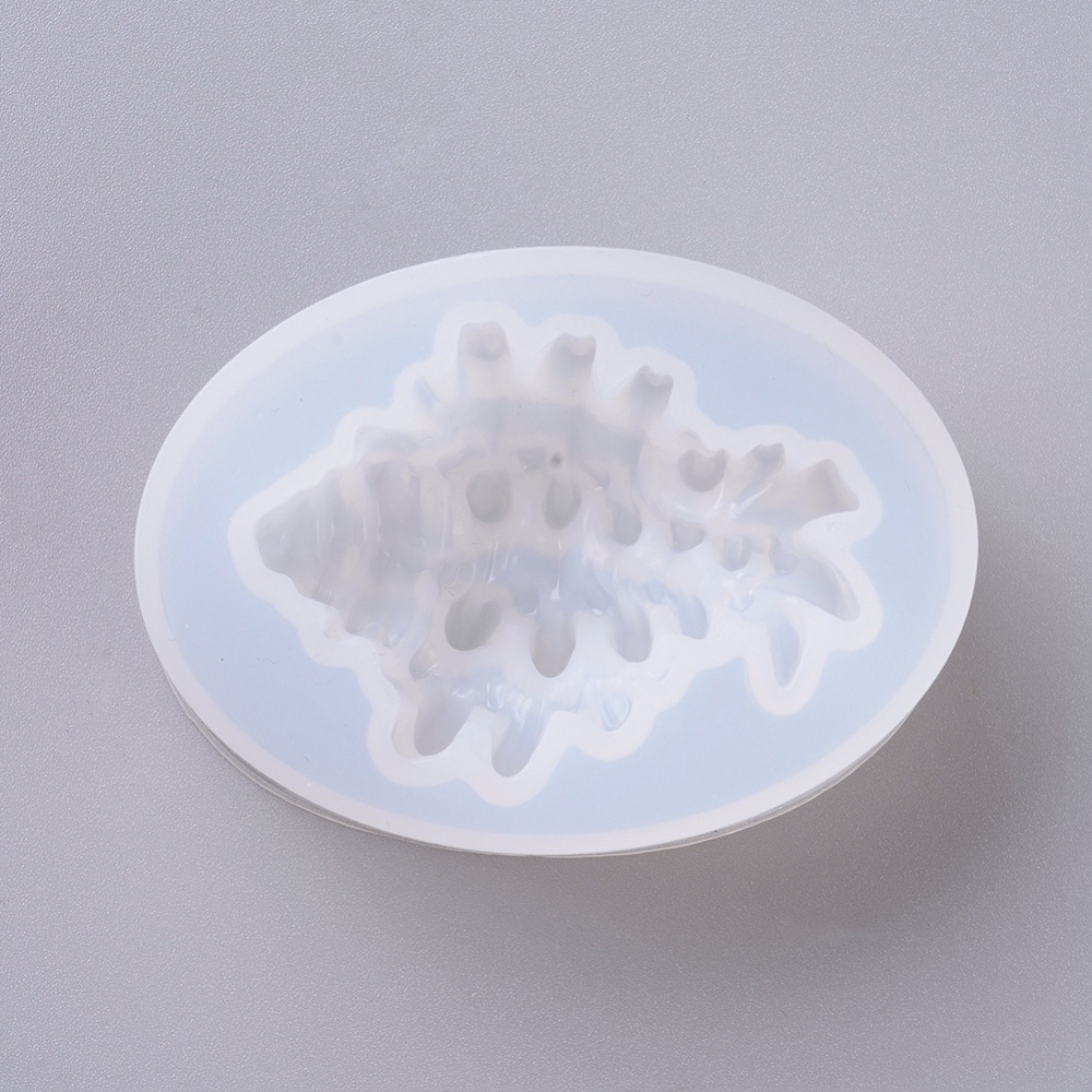 Gjutform  i silikon - Snäcka 55mm