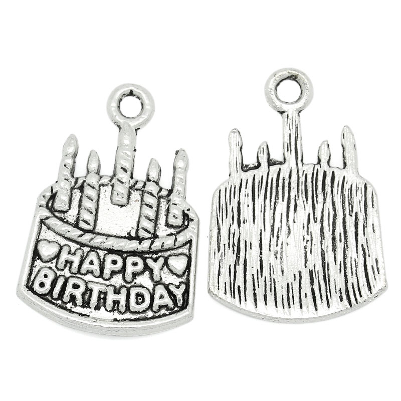 Berlock,  tårta Happy Birthday