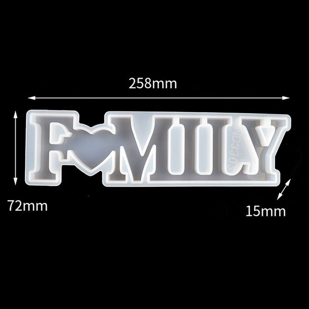 Silicone Resin Mold - FAMILY - 2