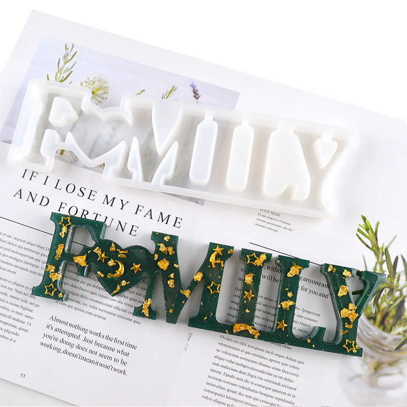 Silicone Resin Mold - FAMILY