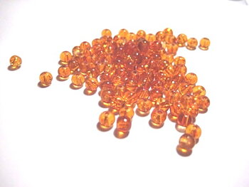 Crackle, Brown 4mm