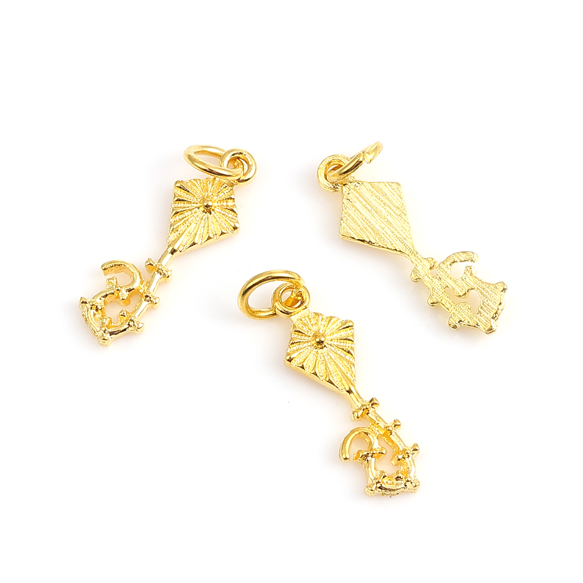 Charm,  Kite  Gold  - 2