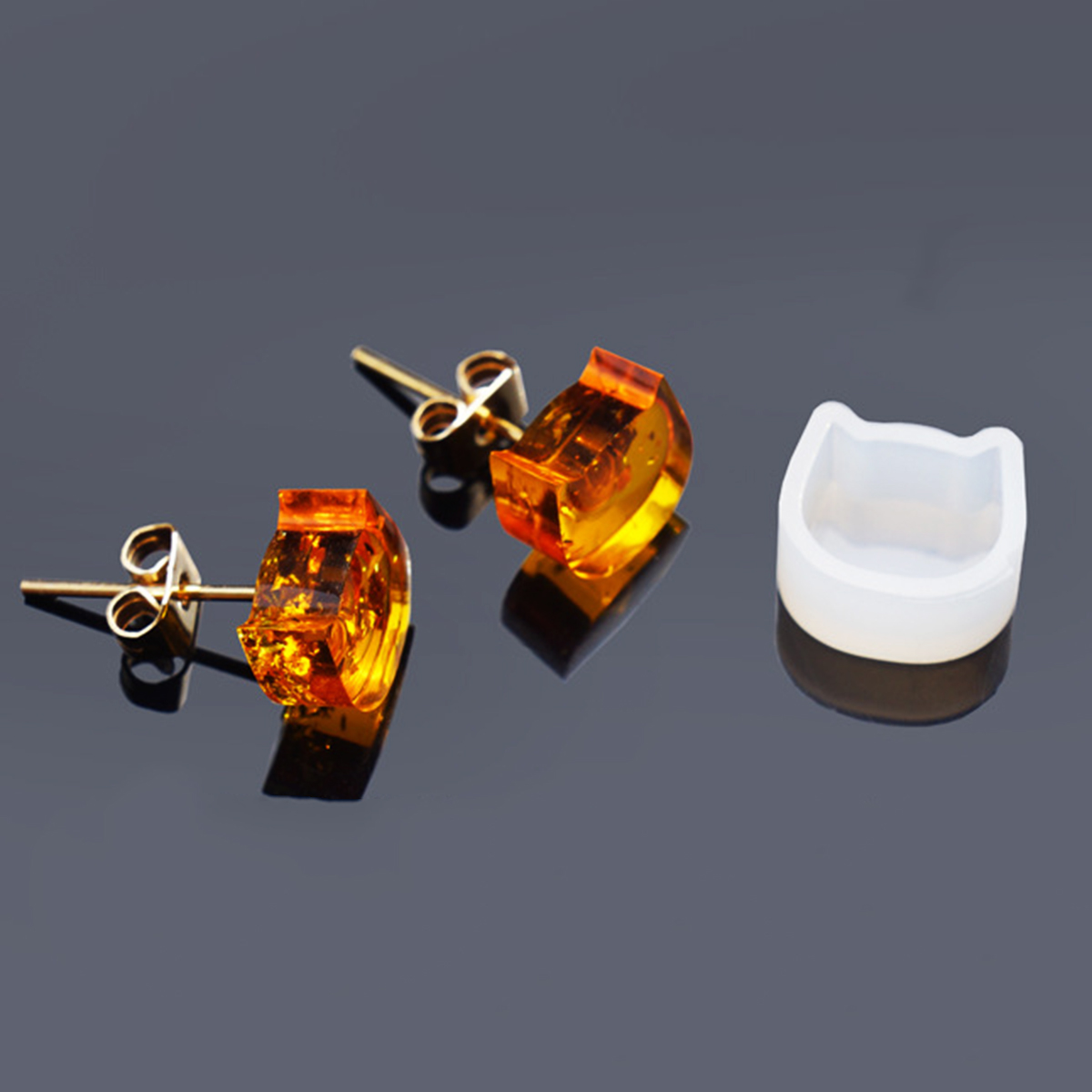 Silicone Resin Mold Cat