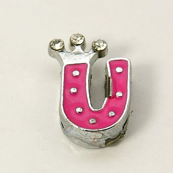 Bracelet Charm Crown,  U