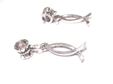 Bead / Pendant,  fish