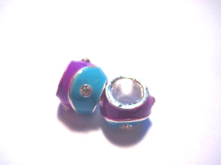 Charm - Ying Yang - turkos/lila