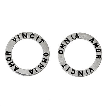 Affirmationsring   "AMOR VINCIT OMNIA"
