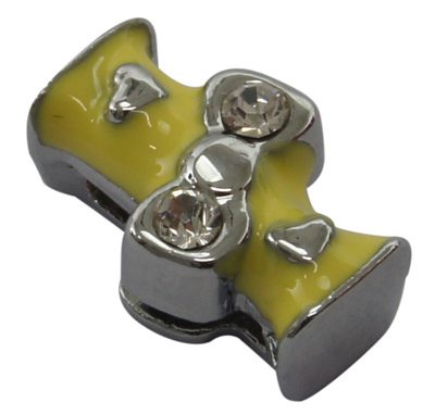 Armbands Charm  " I ", yellow