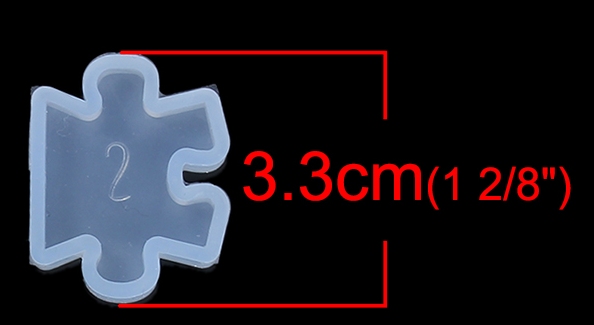 Silicone Resin Mold  Jigsaw nr 2