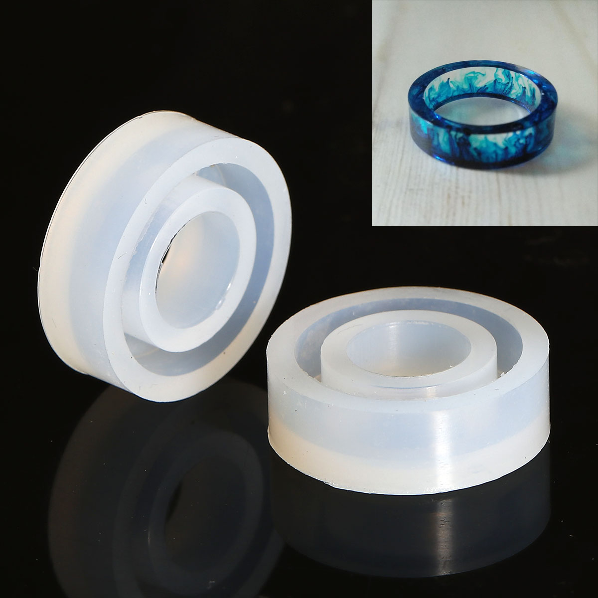 Resinform  i silikon - Ring 17 mm