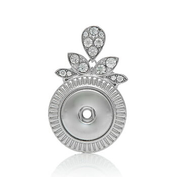 Clic-clack pendant rhinestone, diamond