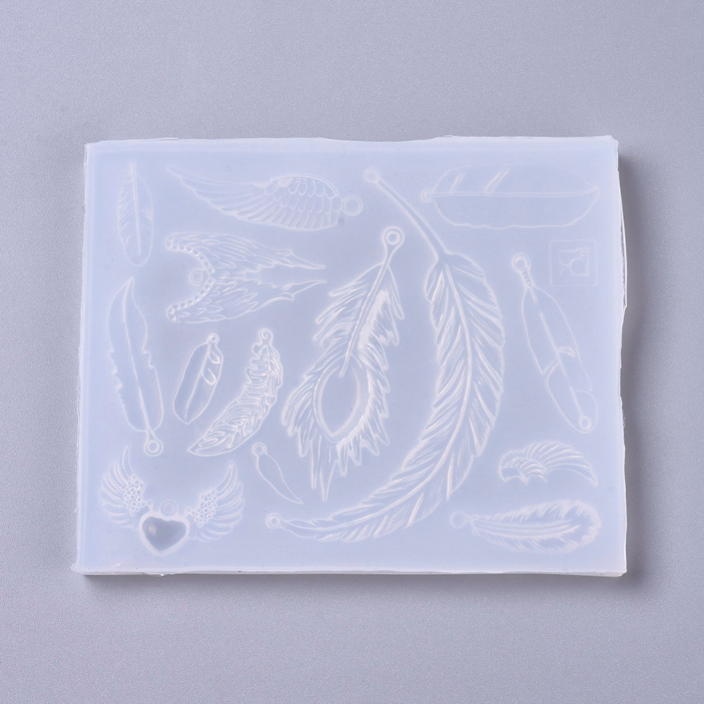 Silicone Resin Mold  Feathers 14 different - 2