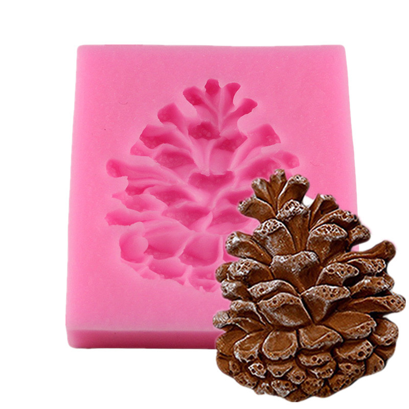 Silikonform-  Kotte (pinecone) - 4