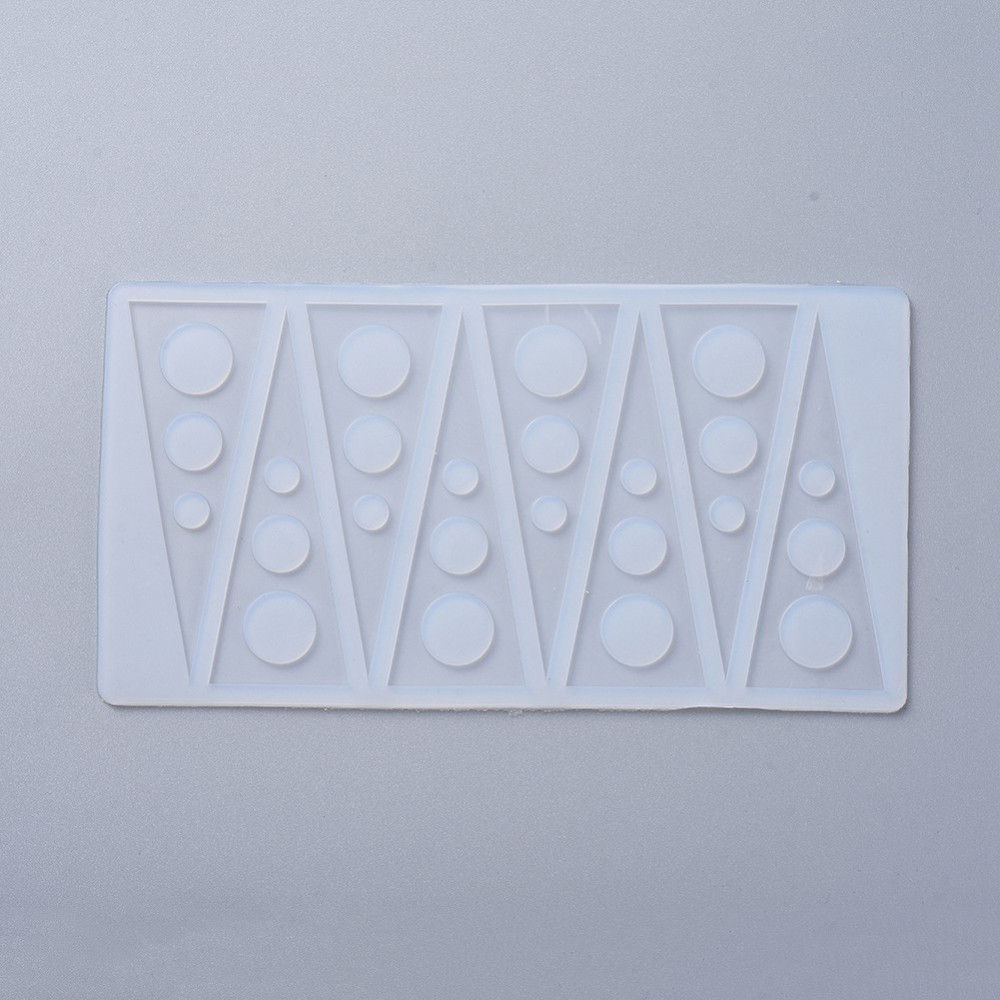 Silicone Resin Mold . triangles  - 3