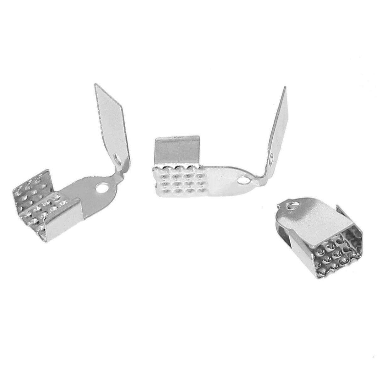 End cord, Platina 11x6mm - 2