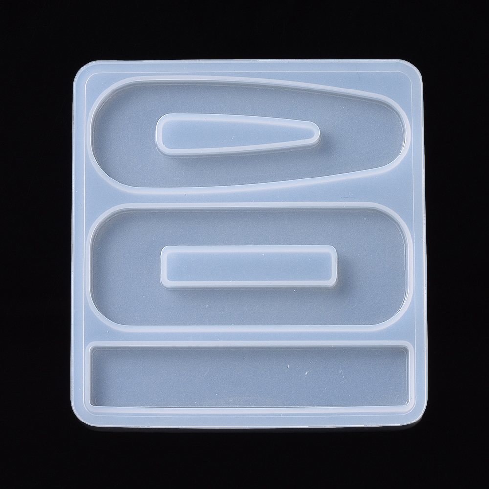 Silicone Resin Mold  animals Hair Clip Silicone Molds