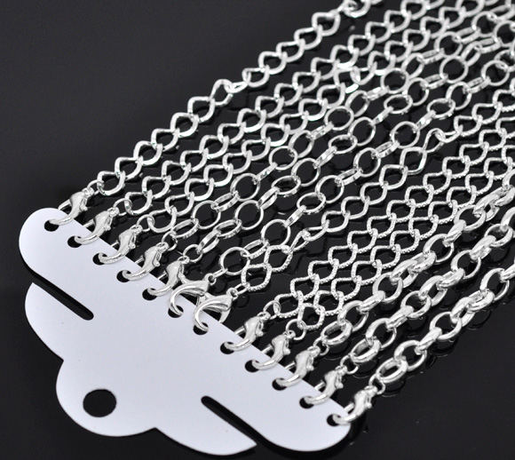 Finished bracelet chain, 21cm. Wholesale , 12 pcs - 2