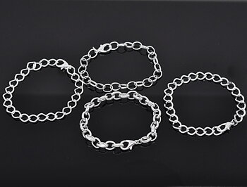 Färdiga armband, 21 cm, Storpack 12 st