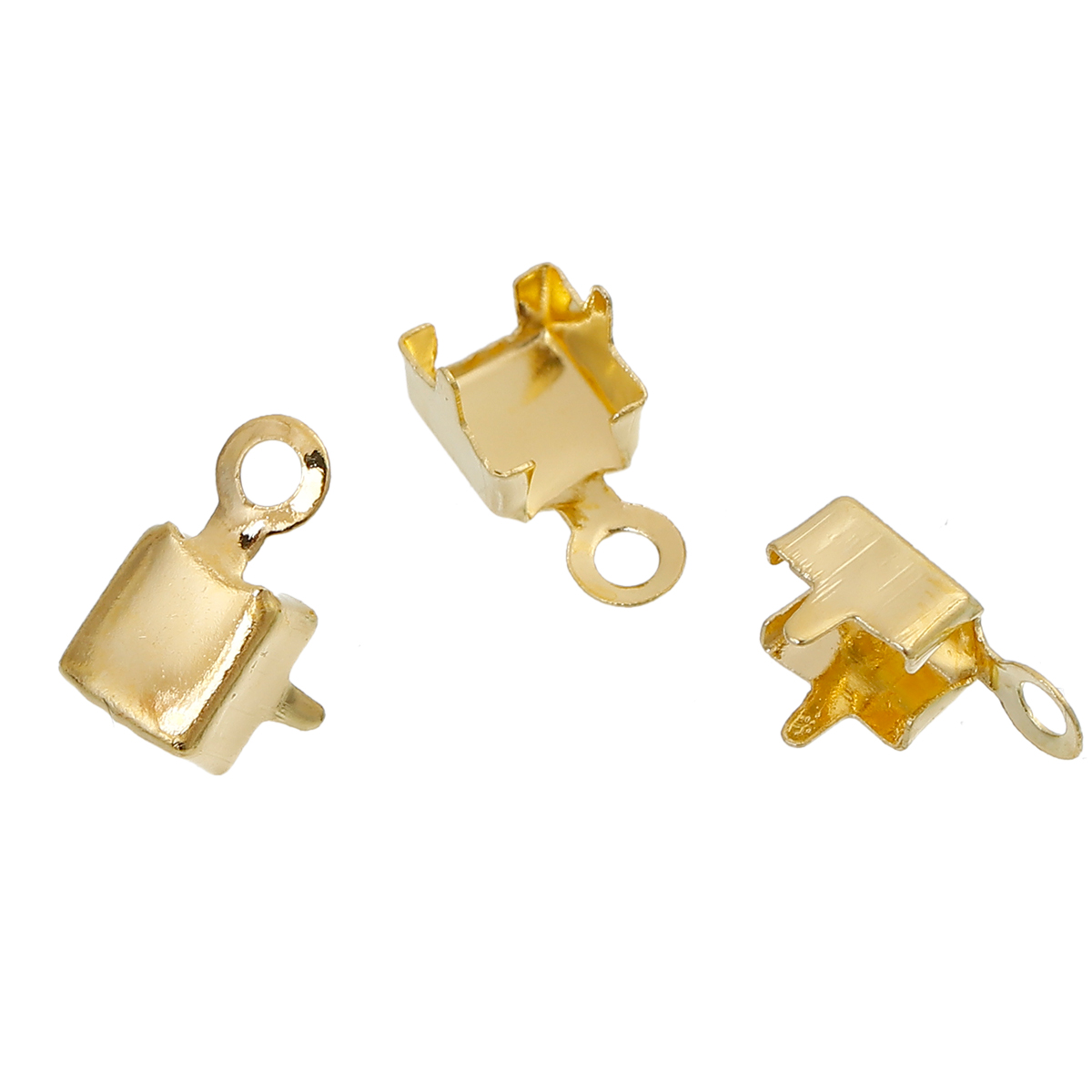 end connector trim / cupchain SS16-20, Gold