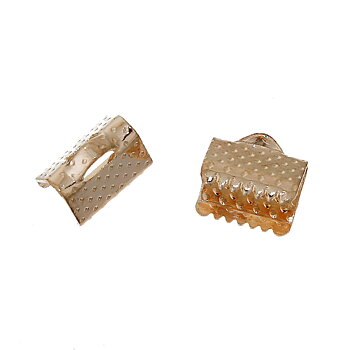 End cord,  Roségold 8x8mm