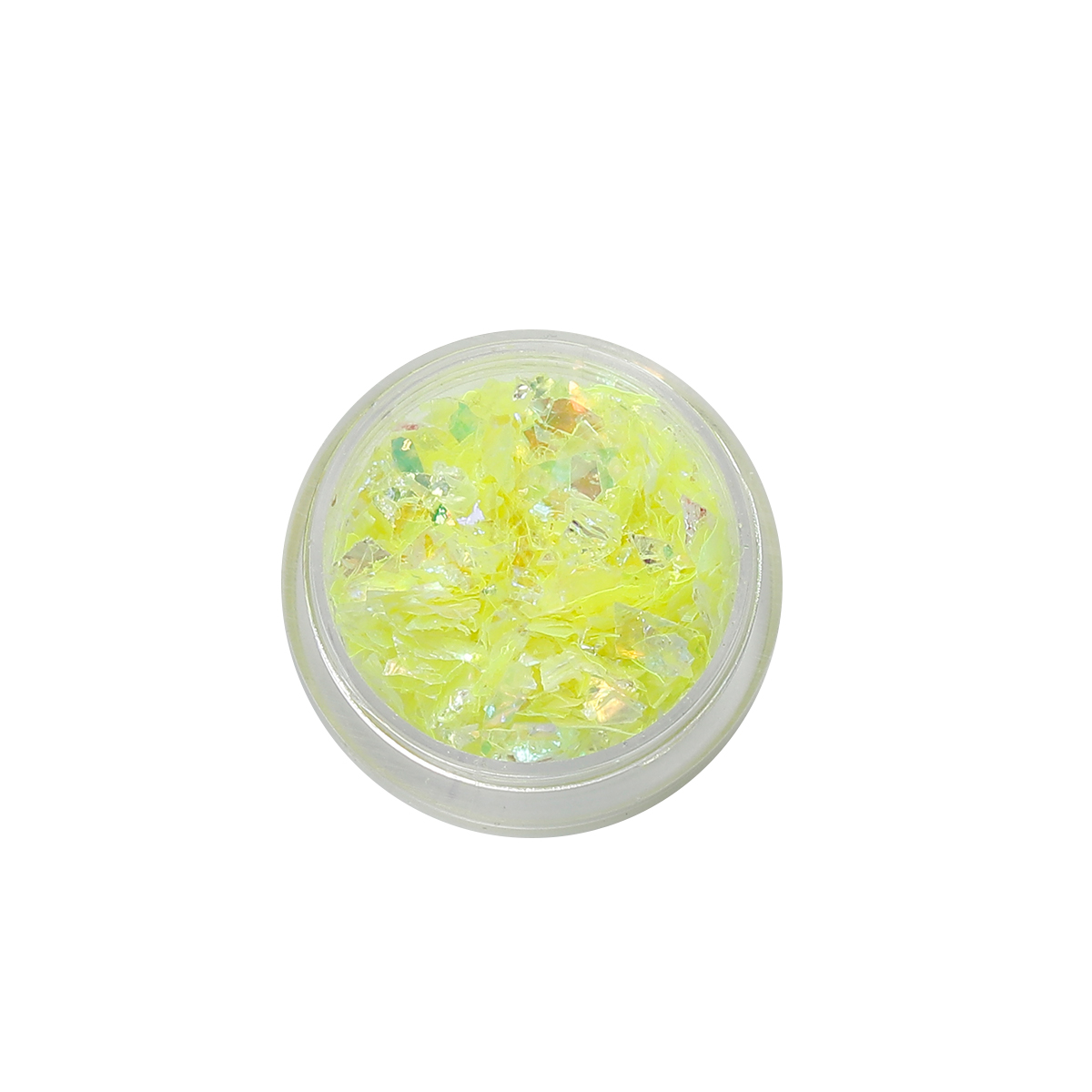 Resin craft glitter PVC,   Yellow - 2