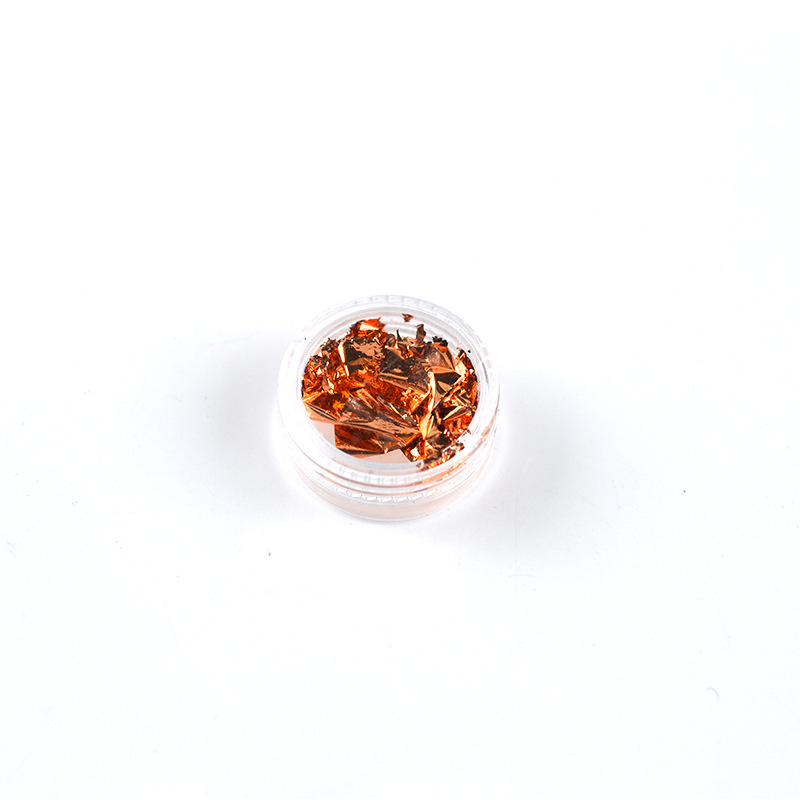 Tin foil rose gold