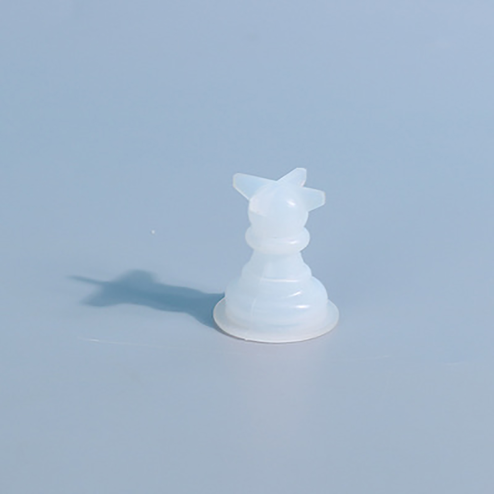 Gjutform  i silikon -  Schackpjäs Bonde 3D