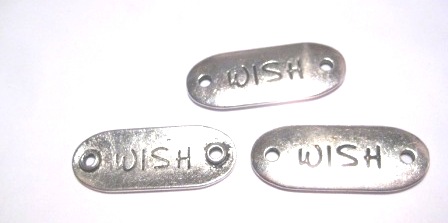 Texthänge/connector "WISH" 