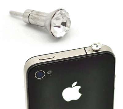 Headphone jack - Jewelry, clear