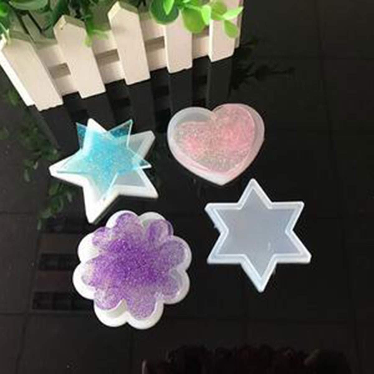 Silicone Resin Mold  Star 70mm - 3